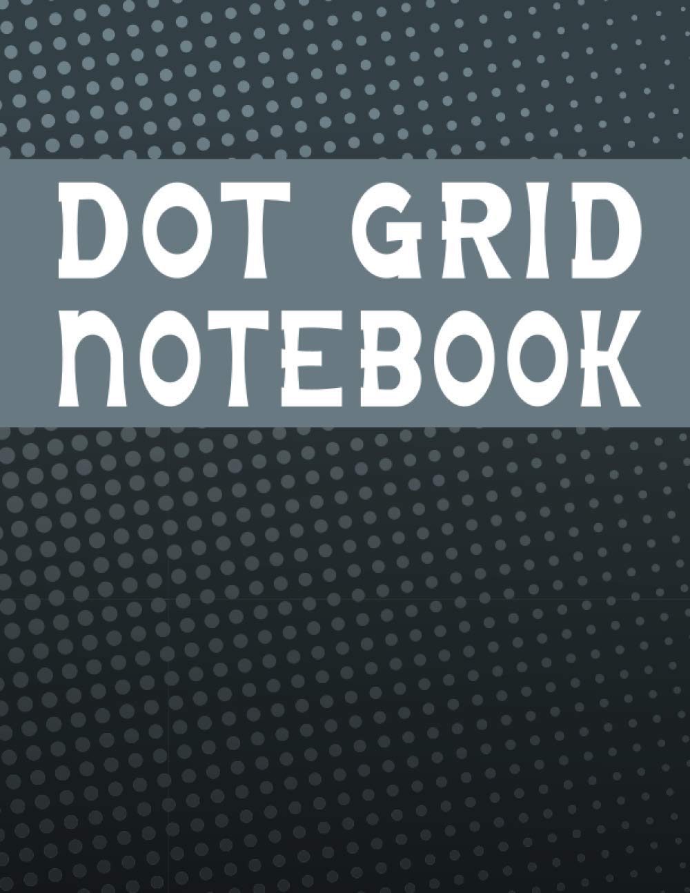 Dot Grid Notebook: 300 Pages 8.5” x 11” Dotted Graph Paper for Drawing, Writing, Sketching & Journal, Black Dotted Cover Film, Art & Culture