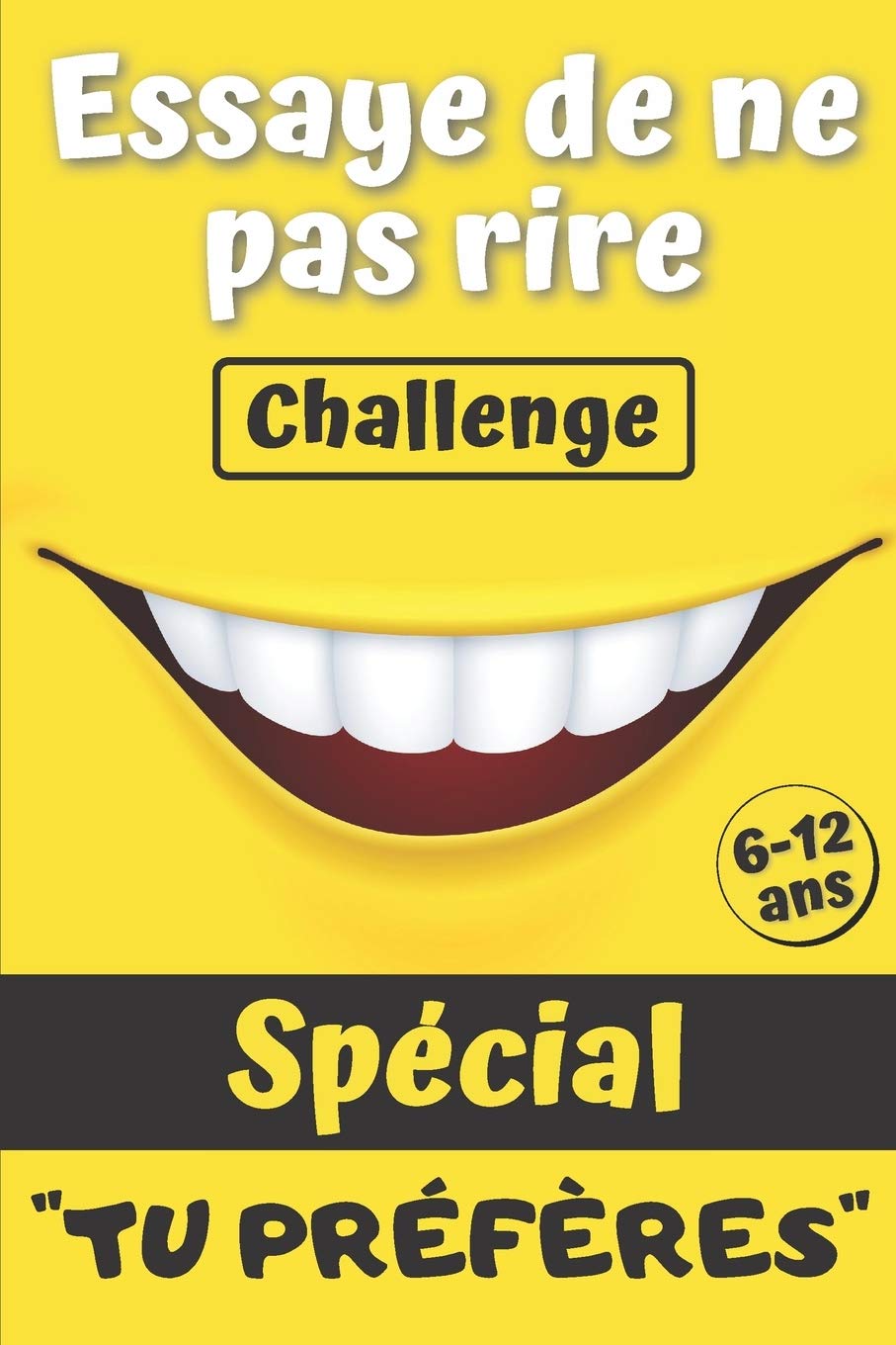 Essaye de ne pas rire challenge: Le jeu pour rigoler en famille | + de 120 questions amusantes, des modes de jeu inédits et des dizaines de gage pour ... | Cadeau idéal pour enfants de 6 à 12 ans Tiptoi & Games