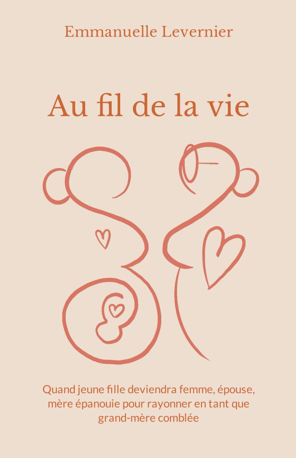 Au fil de la vie: Quand jeune fille deviendra femme, épouse et mère épanouie pour rayonner en tant que grand-mère comblée Essays & Short Stories