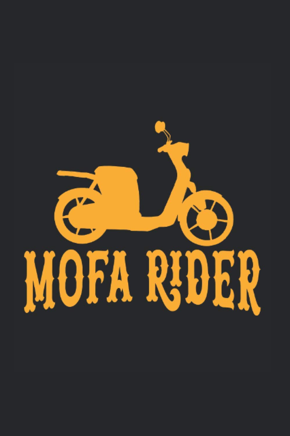 Mofa Rider Zweirad Moped Mofafahrer Papa Opa: Asthma Tagebuch Asthmatagebuch Kalender Tracker Notizbuch A5 120 Seiten Books