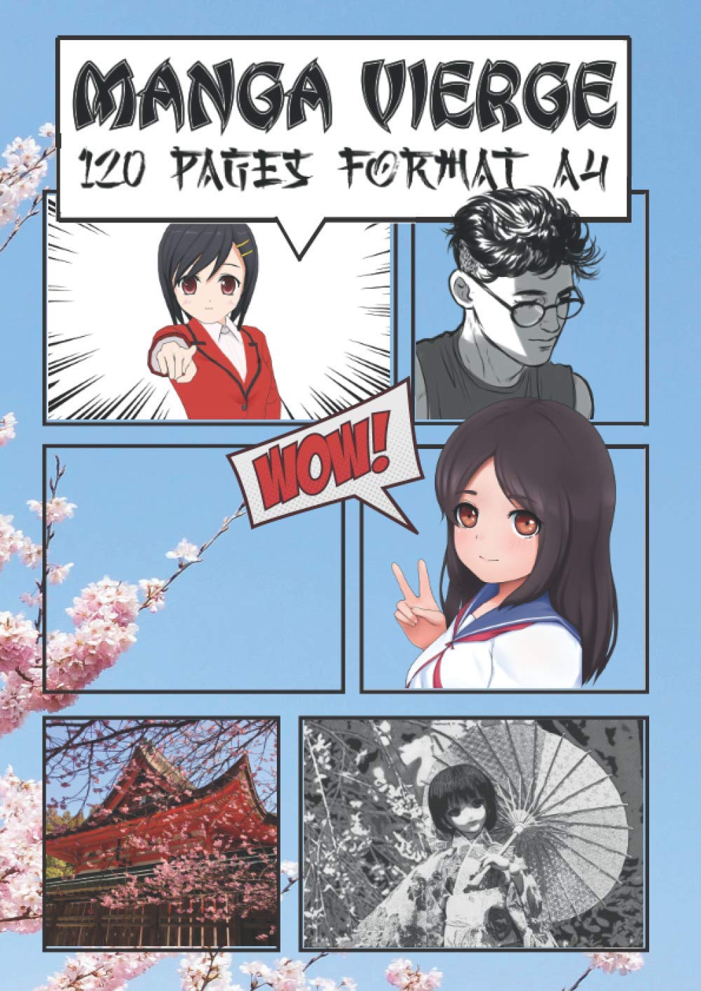 Manga vierge: Créer ton propre Manga ! book