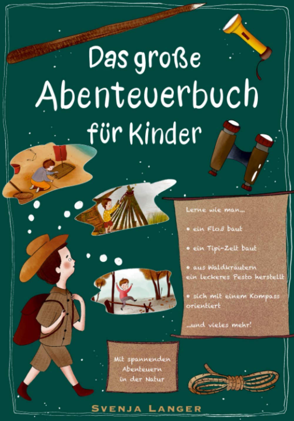 Das große Abenteuerbuch für Kinder: Mit spannenden Abenteuern in der Natur Novels & Short Stories