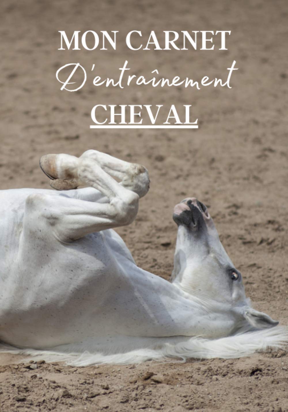 Mon Carnet d'Entraînement Cheval: Cahier à remplir pour les sessions d'équitation avec cheval ou poney. Un carnet de suivi d'entrainements et de ... passionnés de chevaux | 100 séances à noter book