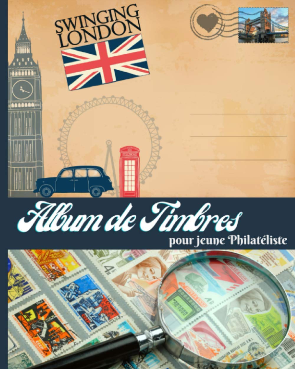Album de timbres pour jeune Philatéliste: 120 pages : pour mon premier album de timbres débutants Hobbies & Crafts