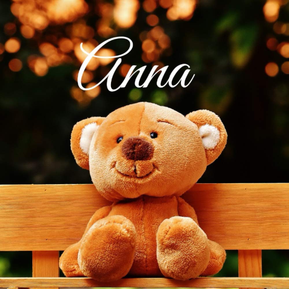 Anna: Souvenirs de naissance - album à compléter et personnaliser avec vos photos - format 21X21 book