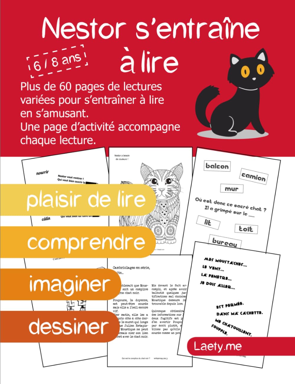 Nestor s'entraîne à lire: Lectures rapides et activités amusantes pour s'entraîner à lire des textes courts et variés. Non-fiction