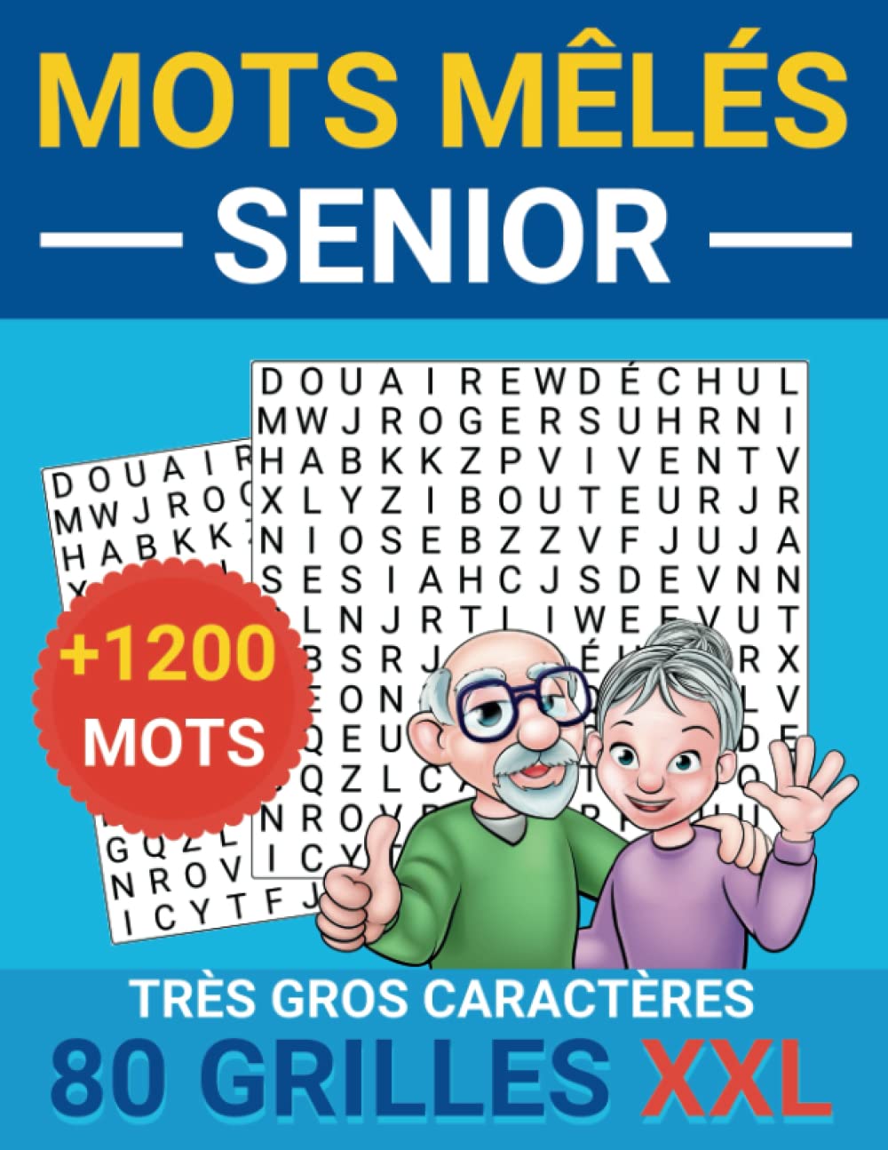 Mots Mêlés senior: gros caractères XXL | +1200 MOTS CACHÉS | 80 GRILLES AVEC SOLUTIONS | GRAND FORMAT 21,5 x 27,94 cm | PUZZLES PARFAIT POUR LES PERSONNES AGÉES Computer Science
