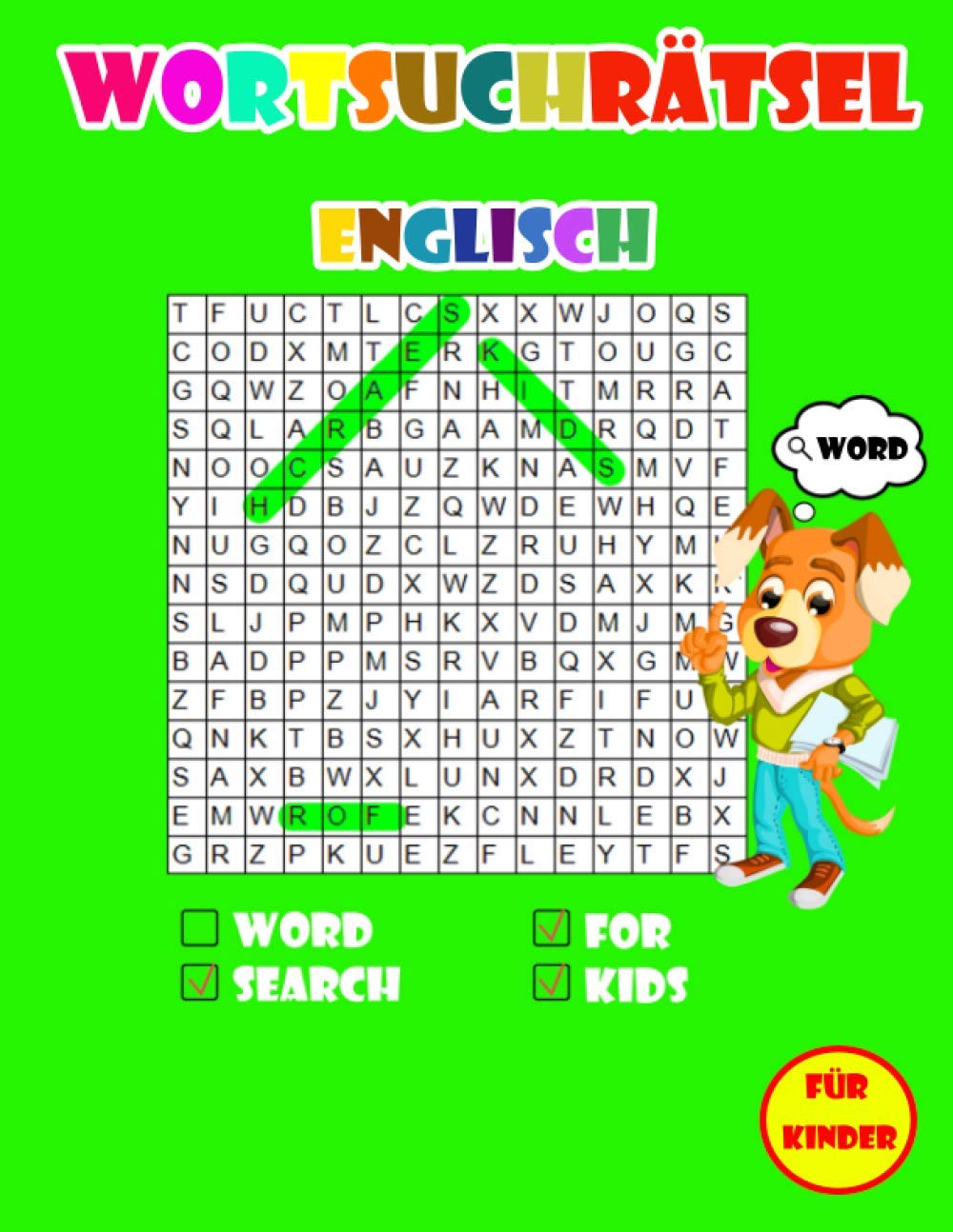 Wortsuchrätsel Englisch für Kinder: Englisches Wortsuchspielbuch für Kinder | Wortsuchrätsel großdruck für Kinder 8-12 Jahre Leisure & Fun