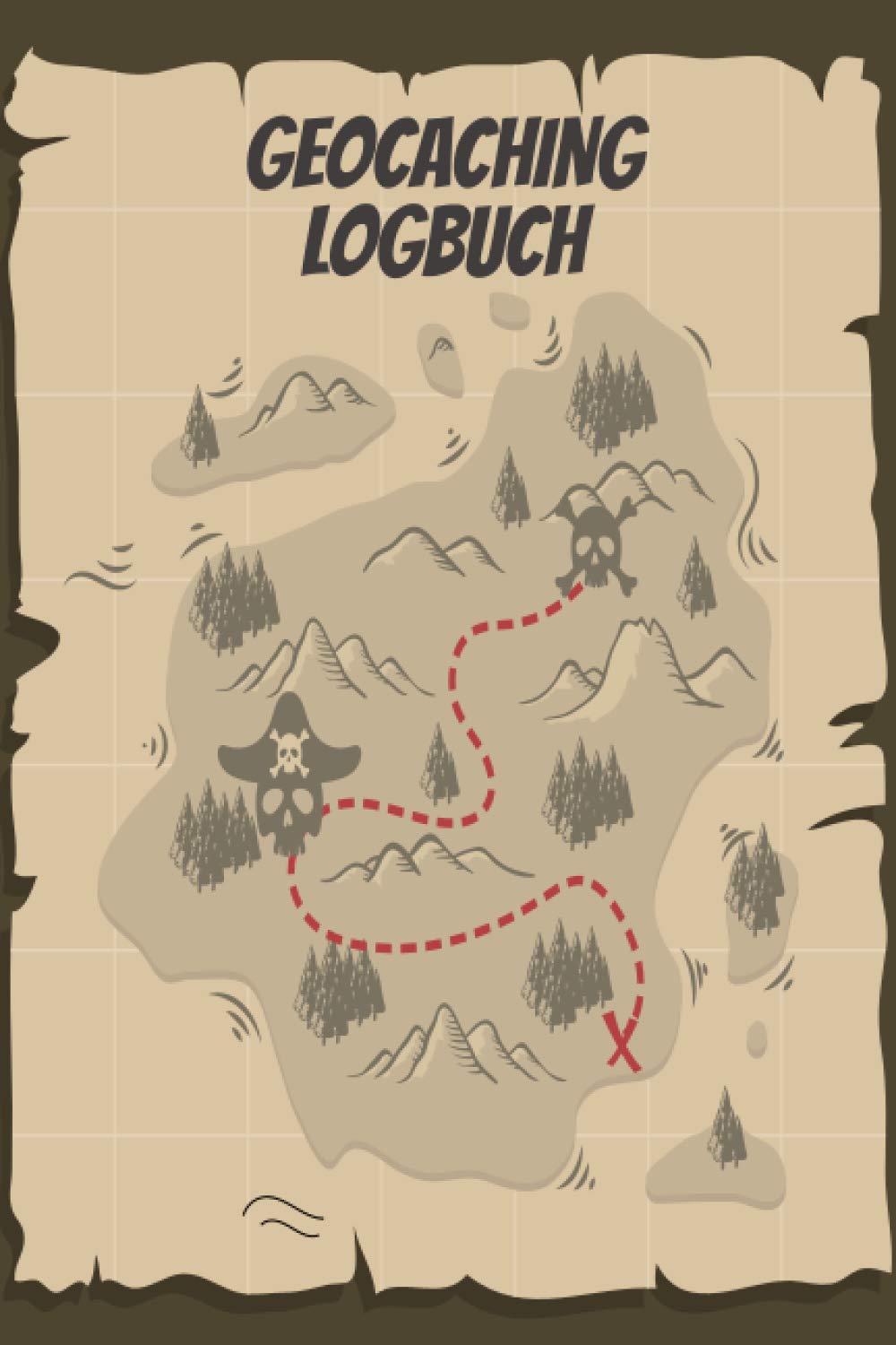 Geocaching Logbuch: Notizbuch und Logbuch für Geocacher - Geocaching Zubehör und Ausrüstung Nano - Kleines Geocach Buch Travel Guides
