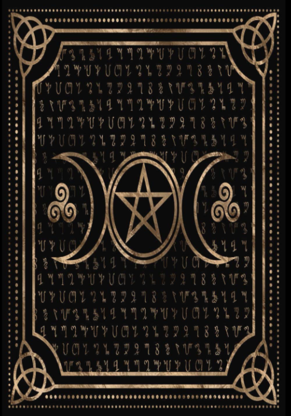 Livre Des Ombres: Grimoire de Magie Pour Sorciers et Sorcières Débutants ou Confirmés | Carnet Pointillé à Remplir | Idee Cadeaux pour Sorciere (Format 17,78x25,4 cm, 150 pages) Religion & Esotericism