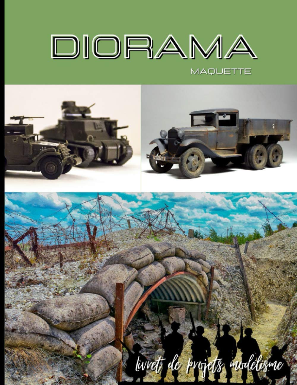 Diorama maquette: livret des projets de modélisme, préparez vos scènes en modèles réduits Hobbies & Crafts