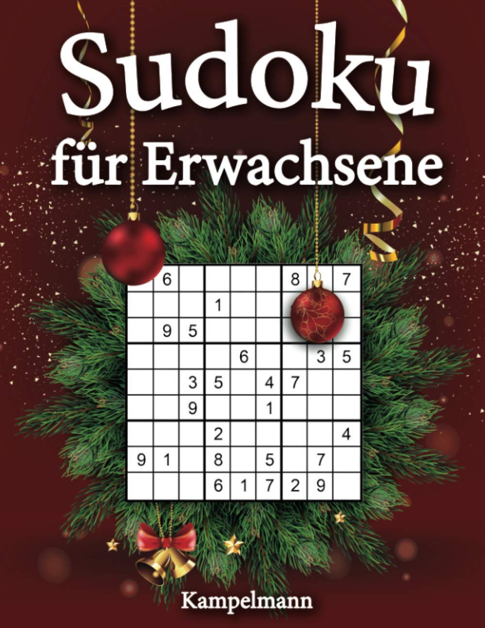 Sudoku für Erwachsene: 200 Sudokus Leicht bis Mittel für Erwachsene mit Lösungen und Anleitung - Großdruck (Weihnachtsausgabe) Holiday Reading