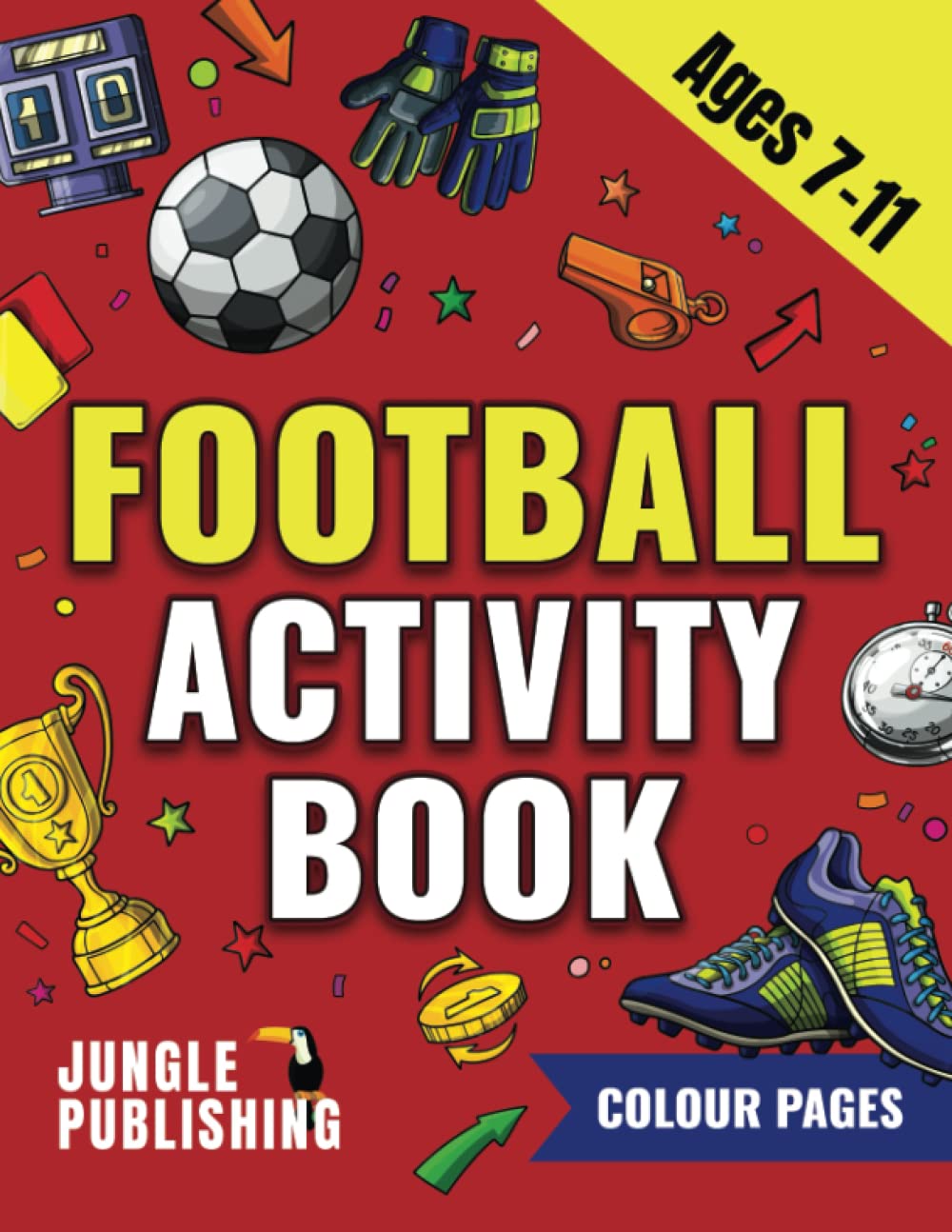 Football Activity Book: Maths, Logic and Puzzles for Kids aged 7-11 Tiptoi & Games