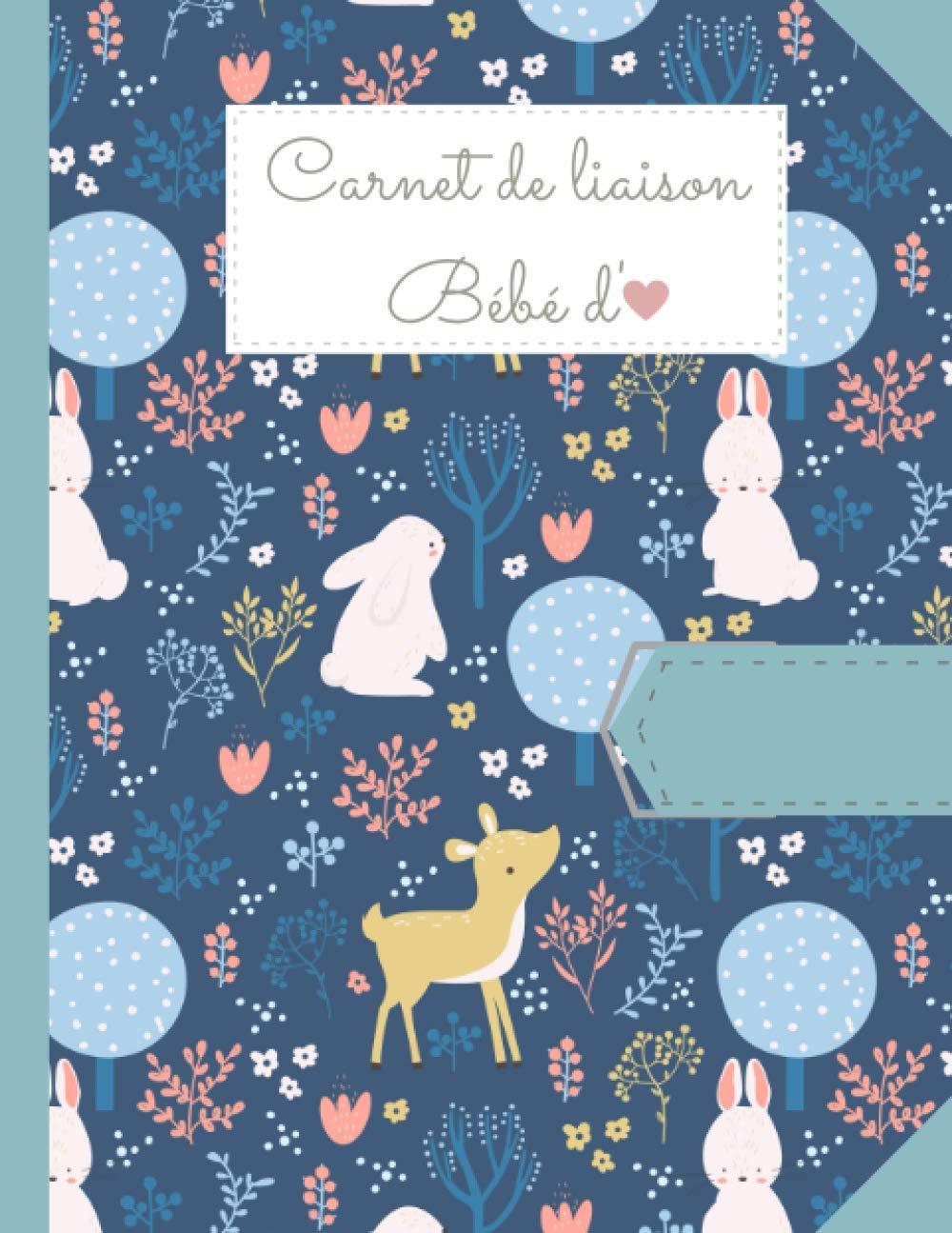 Cahier de liaison Bébé d'Amour: Cahier de correspondance parents /MAM, crèche : Format petit cahier standard. Cahier de vie inclus fiches de liaison et habitudes de vie Parents & Children
