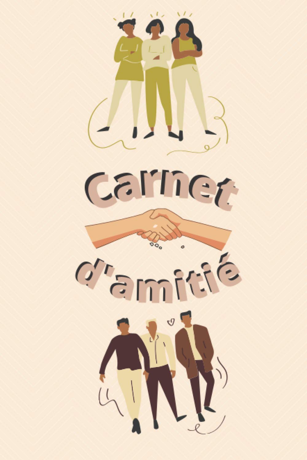Carnet d'amitié: Portraits chinois | Album souvenir à remplir avec ses amis | Intérieur en couleur book