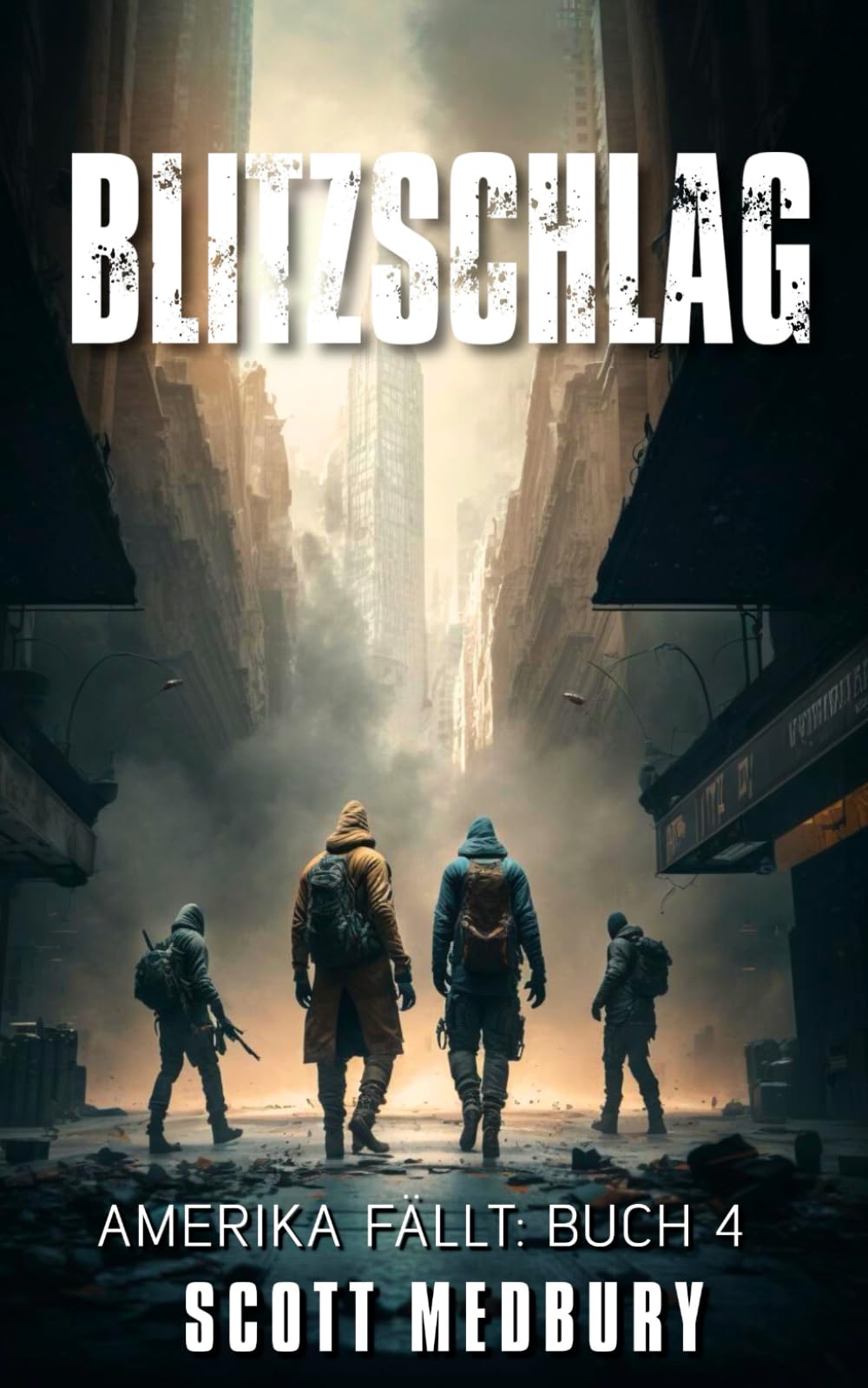 Blitzschlag: Ein postapokalyptischer Thriller (Amerika fällt, Band 4) Dystopia & Post-Apocalypse