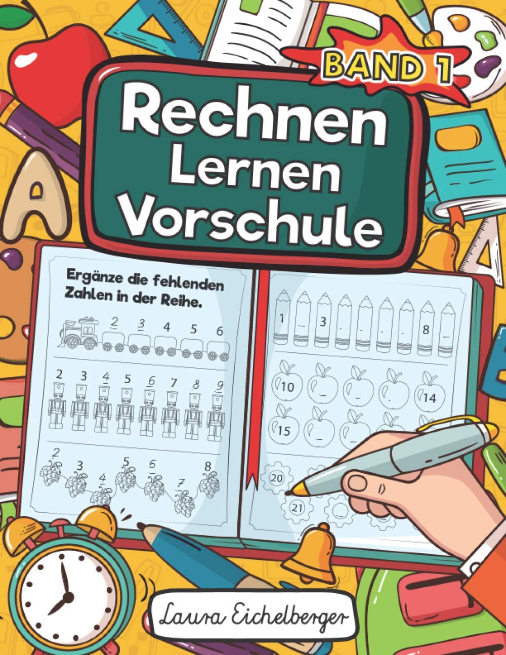 Rechnen Lernen Vorschule: Erste Zahlen und Rechnen Lernen Mit Zahlenspielen, Übungen und Spannenden Aufgaben Für Kinder ab 5 Jahren. Education & Training