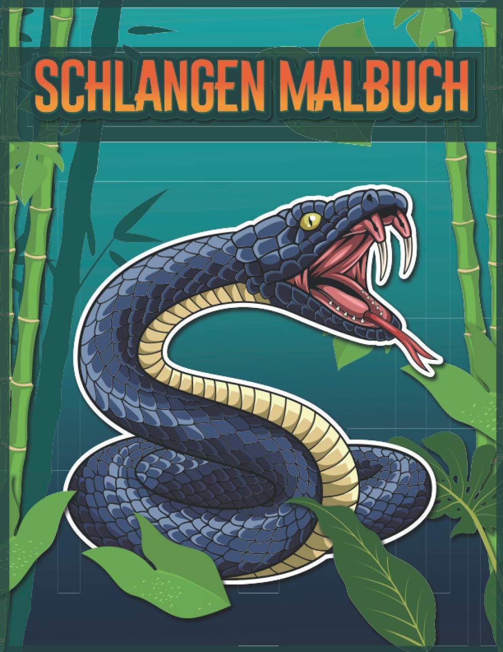 Schlangen Malbuch: Malbuch für kinder Non-fiction