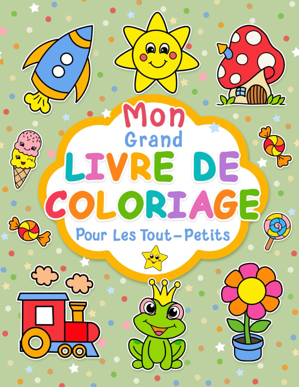 Mon Grand Livre De Coloriage Pour Les Tout-Petits: 100 dessins à colorier simples et amusantes pour les enfants de 1 à 4 ans. Film, Art & Culture