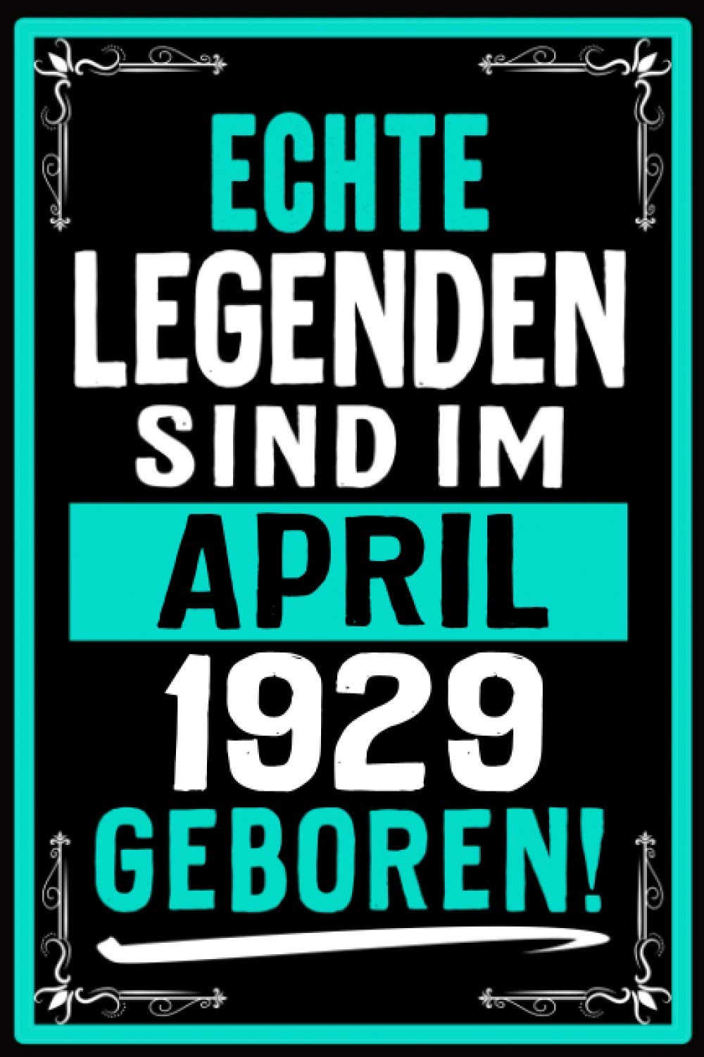 Echte Legenden Sind Im April 1929 Geboren: Notizbuch A5 I Dotted I 120 Seiten I Originelles Geschenk zum Geburtstag für Kollegen, Familie & Freunde Business, Finance & Career