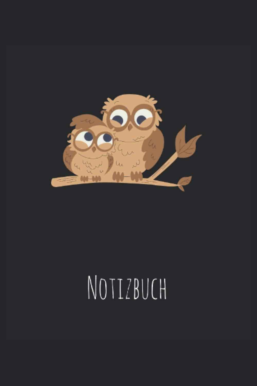 Eule Notizbuch: Tolles Notizbuch mit 120 karo Seiten im DIN A5 Format Natural Sciences