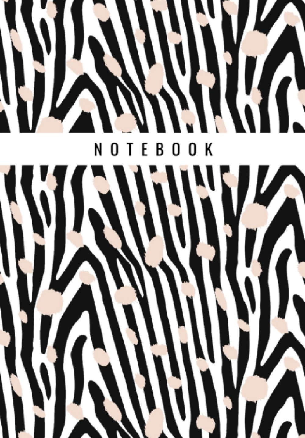 Zebra Print Notebook Journal Composition Black and White 6 x 9: Notebook Journal Business, Finance & Career