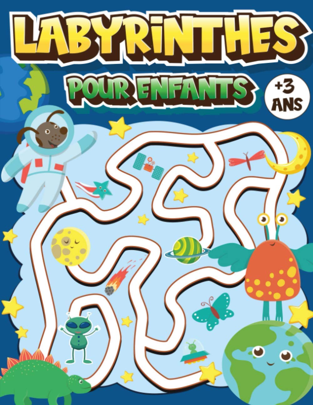 Labyrinthes pour Enfants + 3 ans: Jeu Labyrinthes Différents Thèmes – Livre d’Activités Maternelles Éducatifs et Ludiques En Couleur - Grand Format. Novels & Short Stories