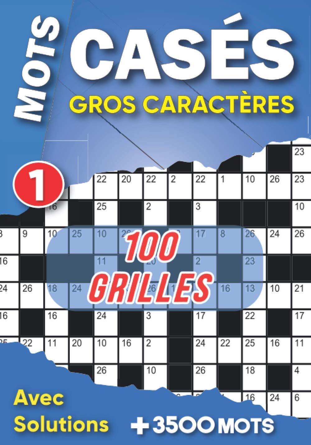 Mots casés Gros Caractères: livre jeux de Mots à placer pour Améliore La Mémoire et Soulager Le Stress | 100 Grilles Avec Solutions | Casse-tête de vocabulaire Leisure & Fun