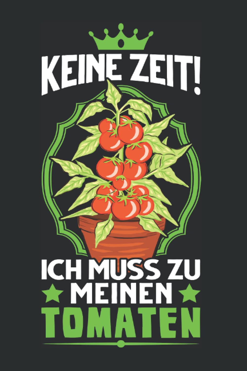 Tomatenzüchter Notizbuch: Tomaten Paradeiser Tomatenzüchter Geschenk / 6x9 Zoll / 120 karierte Seiten Seiten Books