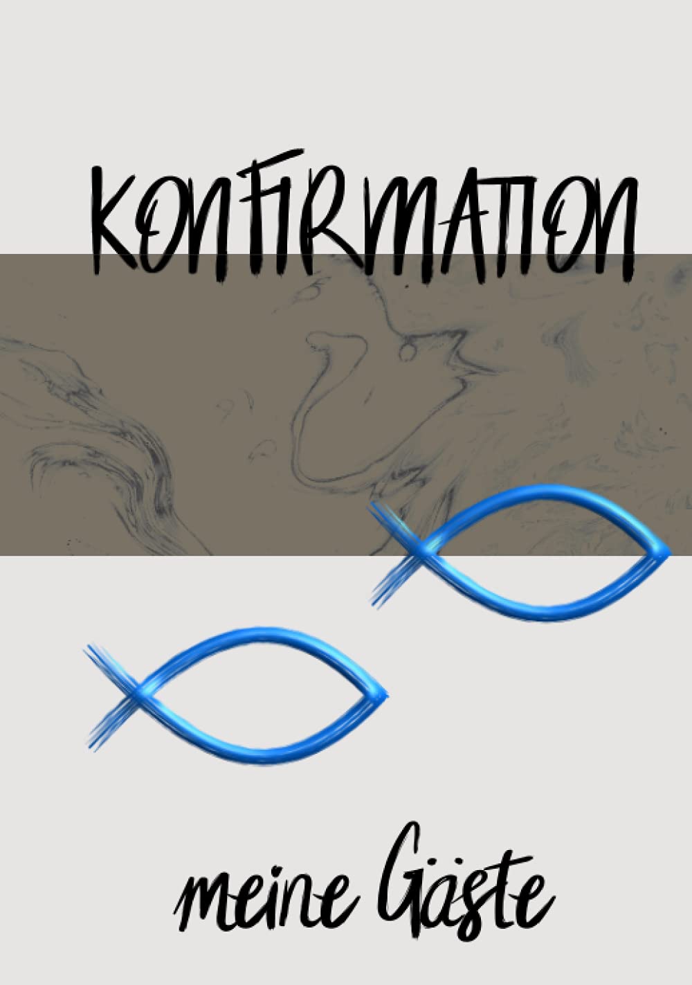 Konfirmation Gästebuch: Tolles Geschenk zum Eintragen und eine schöne Erinnerung an einen ganz persönliches Fest 108 Seiten im Format 21x21cm Religion & Esotericism