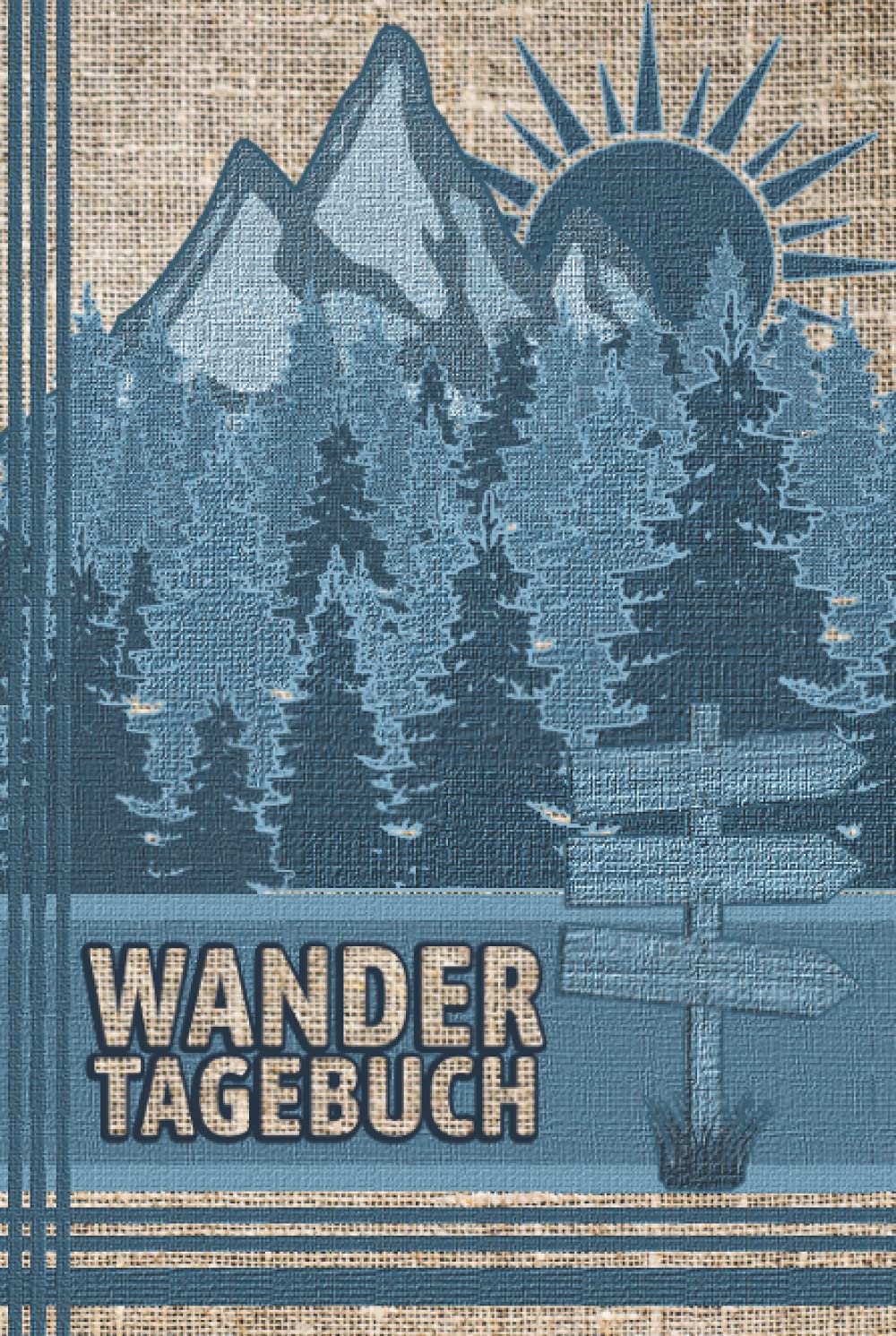 WANDERTAGEBUCH: Zum Ausfüllen, Selberschreiben & Eintragen | Platz für 80 Wanderungen | Wanderlogbuch, Tourenbuch bzw. Gipfel-Logbuch | Extra Platz für Gipfel & 96 Stempel Camping & Survival Books