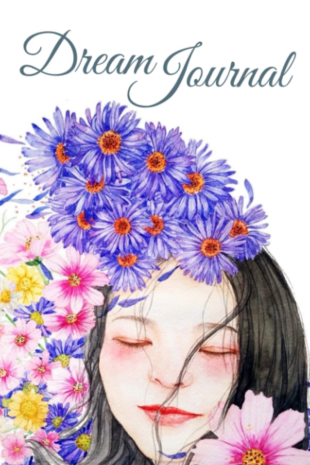 Dream Journal :: Beautiful Notebook Journal for your Bedside Table - Premium Paper 6'x9' 100 page Dream Diary to Track & Analyse Daily - Lined and Blank for Drawing and Writing book