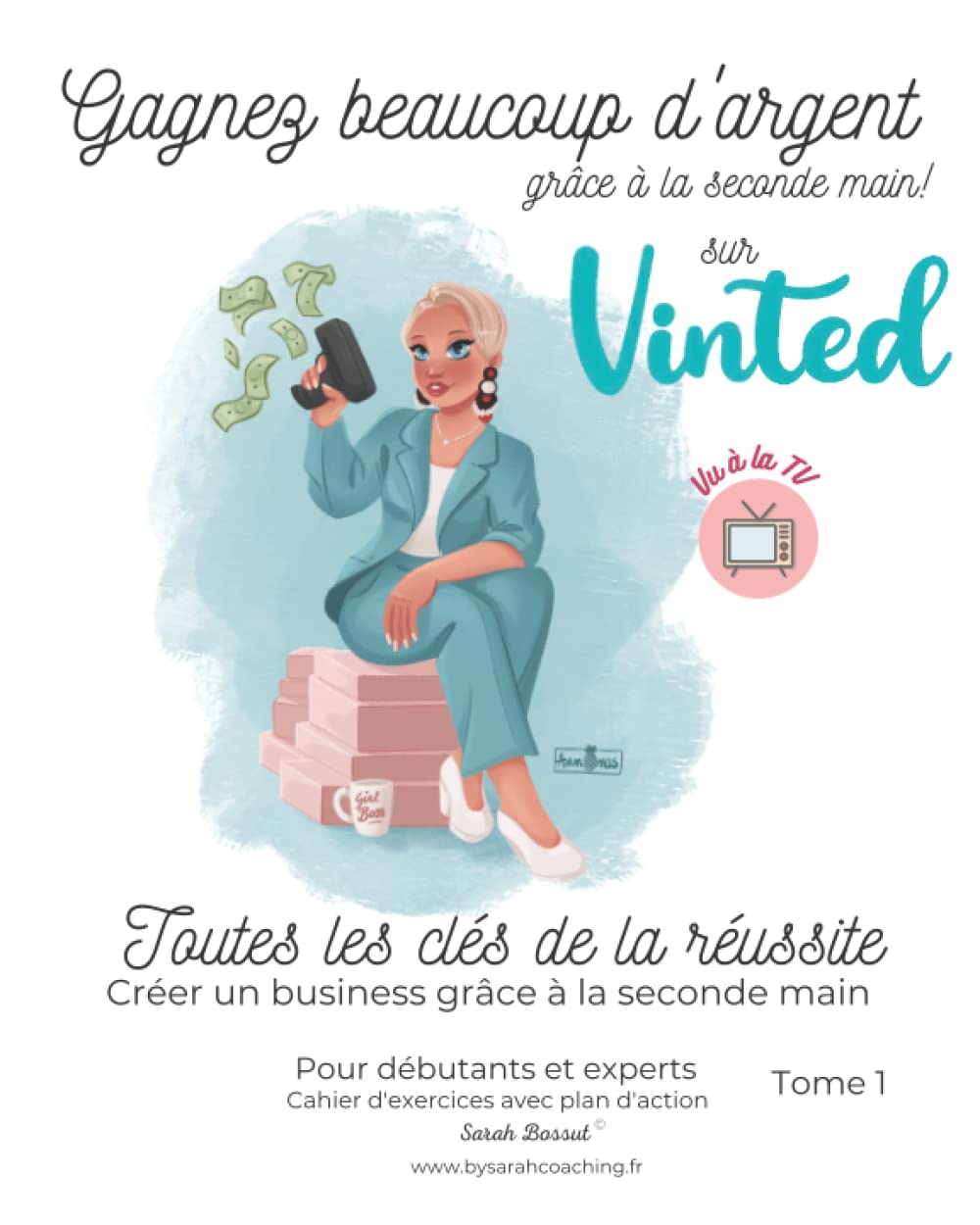 GAGNE BEAUCOUP D'ARGENT GRACE A LA SECONDE MAIN SUR VINTED: cahier d'exercices coaching 170 pages book