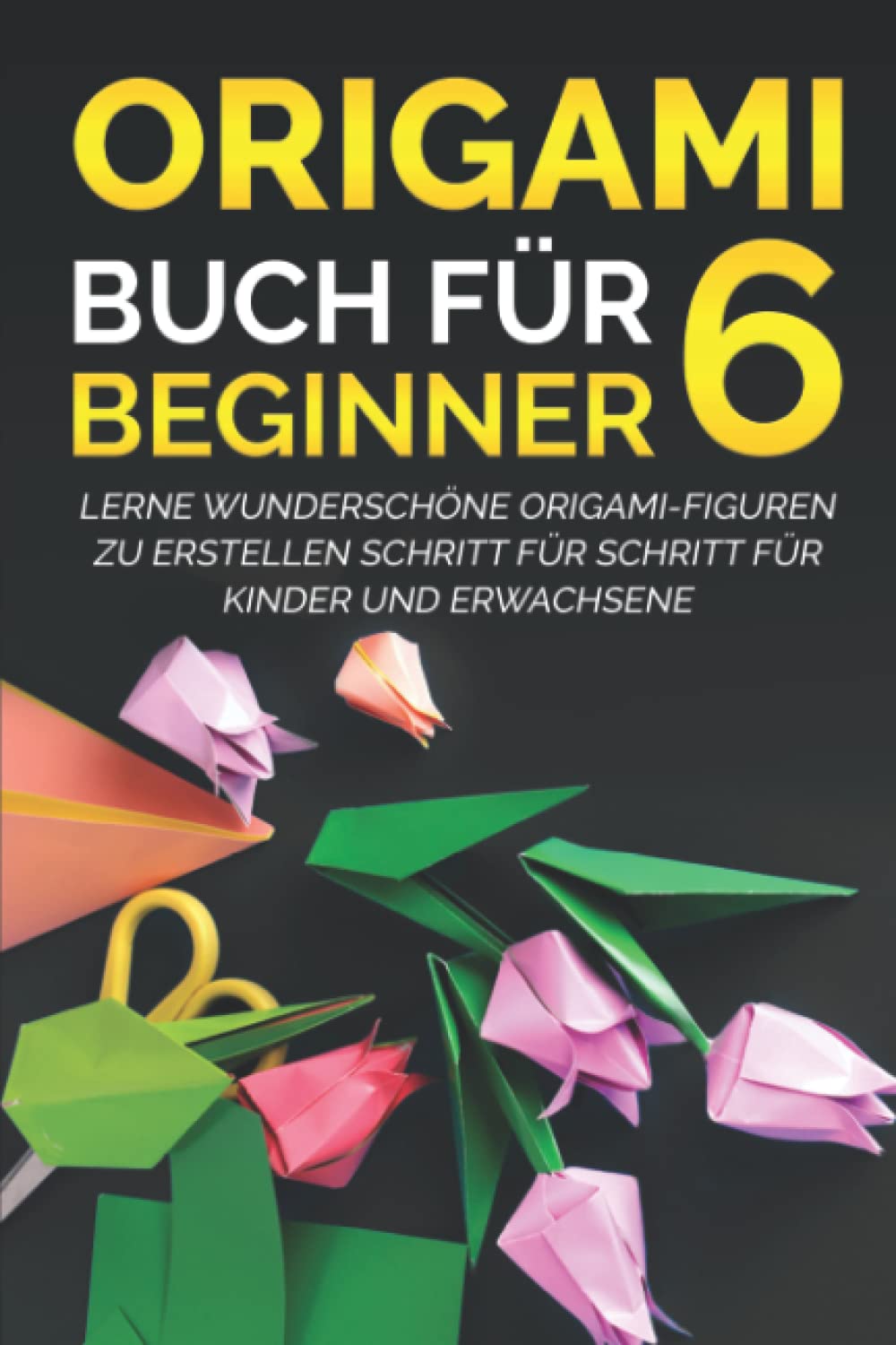 Origami Buch für Beginner 6: Lerne wunderschöne Origami-Figuren zu erstellen Schritt für Schritt für Kinder und Erwachsene Hobbies & Crafts
