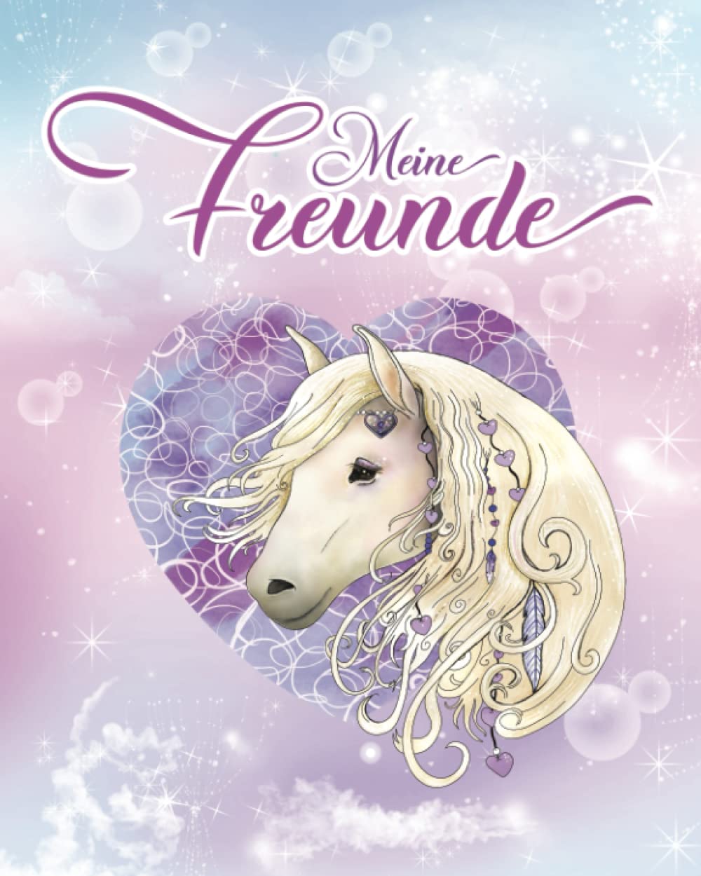 Meine Freunde: Pferde Freundebuch für die Schule. Ideal für Mädchen ab 6 Jahren. Schulfreundebuch für Grundschulkinder. Geschenk für Pferdeliebhaber Books