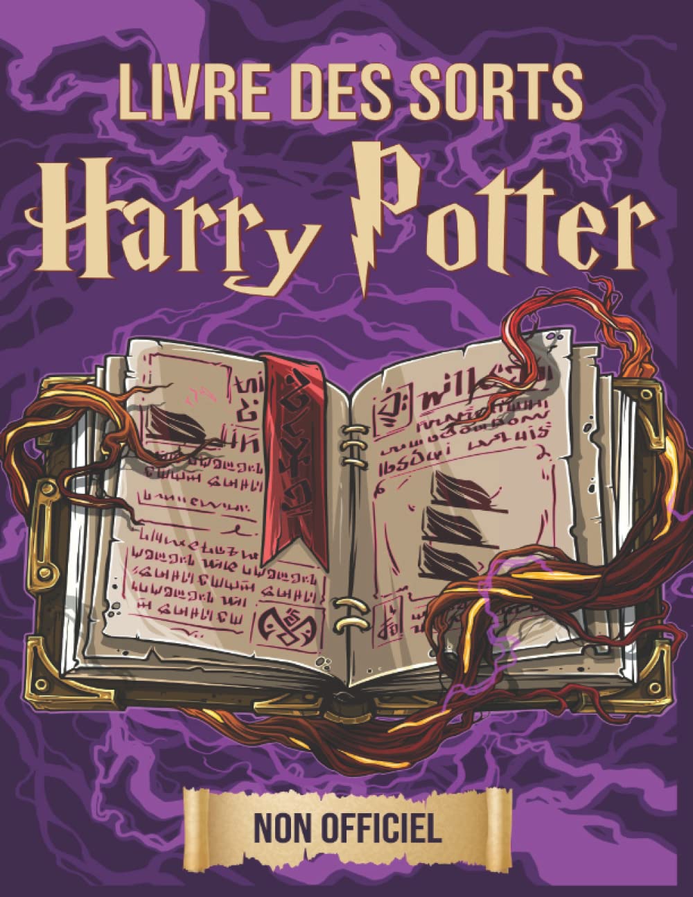 Livre Des Sorts Harry Potter: La collection Magique Non Officielle de Poudlard | Cadeau Harry Potter book