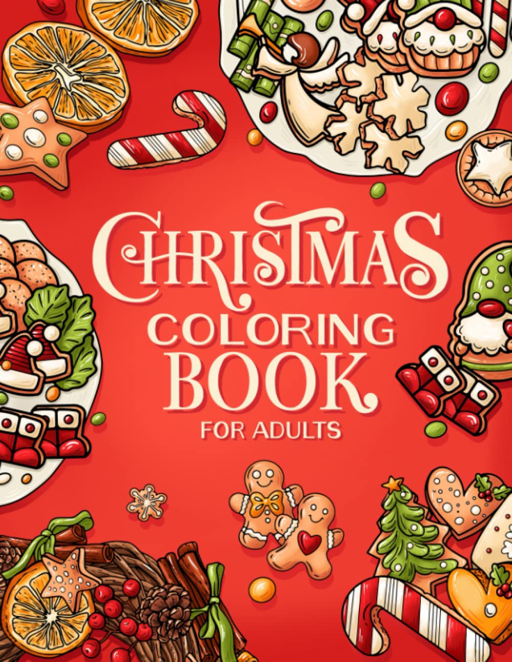 Christmas Coloring Book for Adults: An Adult Coloring Book with Beautiful Christmas Designs for Stress Relief, Relaxation, and Creativity Film, Art & Culture