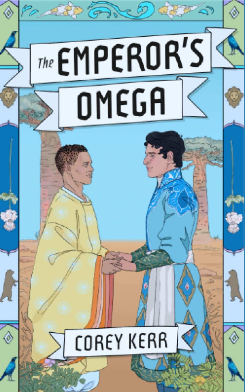 The Emperor's Omega: M/M Fantasy Romance (The Middle Sea, Band 1) LGBTQ+