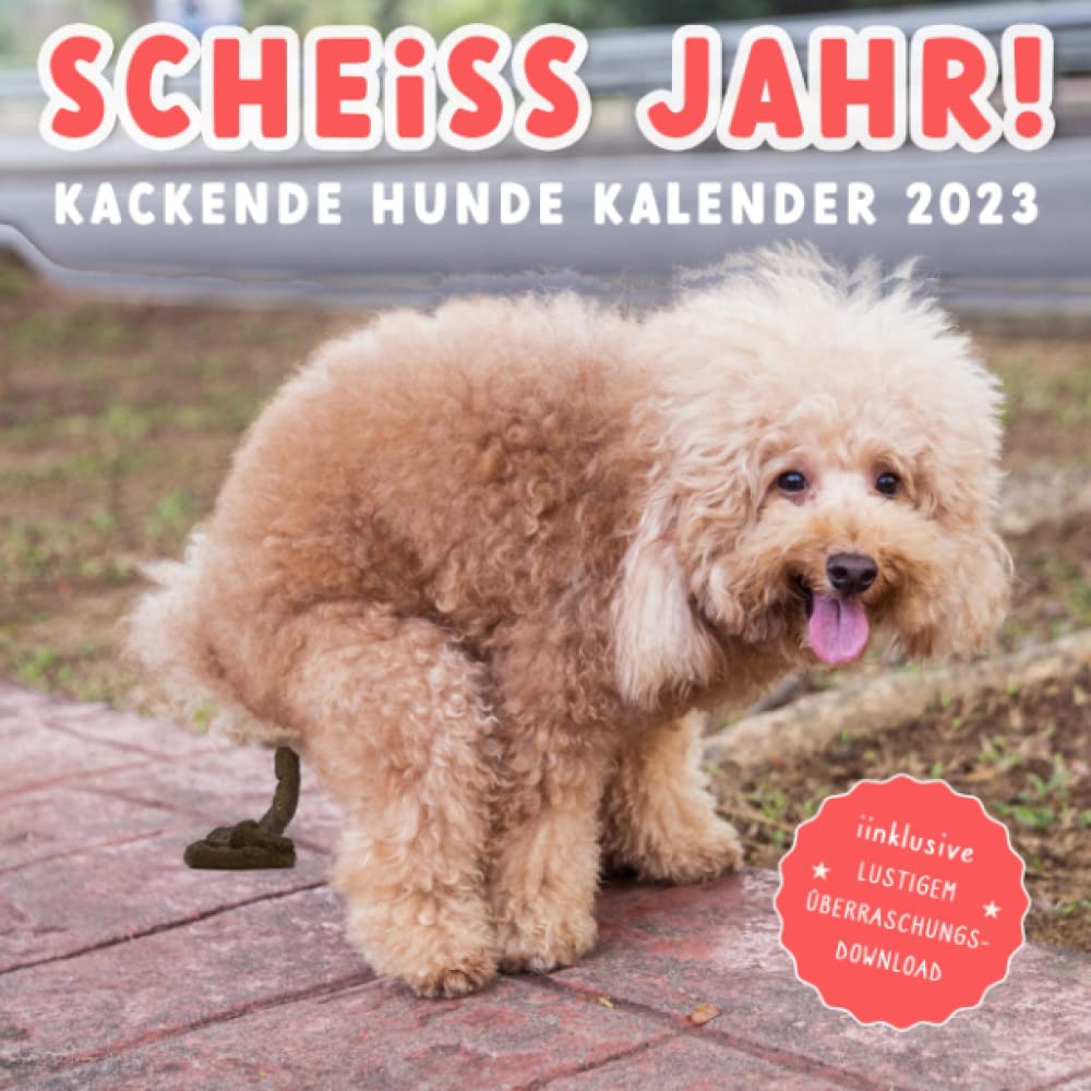 SCHEISS DRAUF! Kackende Hunde Kalender 2022: Das lustige Geschenk für Männer, Frauen, Freunde und Hundeliebhaber zum Geburtstag oder Weihnachten - inkl. witzigem Bonus Contemporary literature Books