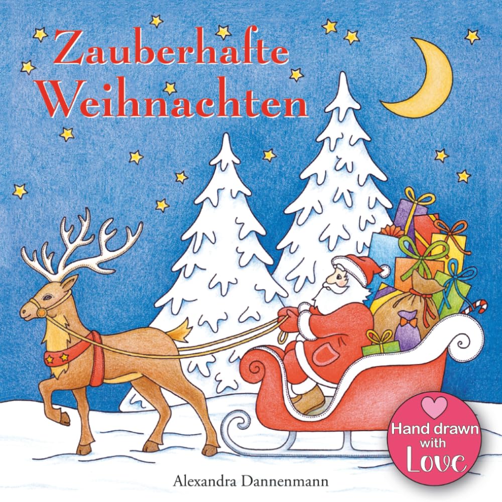 Zauberhafte Weihnachten - Band 1: ein kreatives Malbuch für eine entspannte Weihnachtszeit voller Ruhe und Meditation Film, Art & Culture