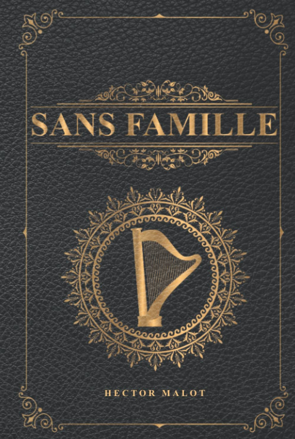 Sans famille - Hector Malot: Édition illustrée | Couverture imitation cuir | 390 pages book