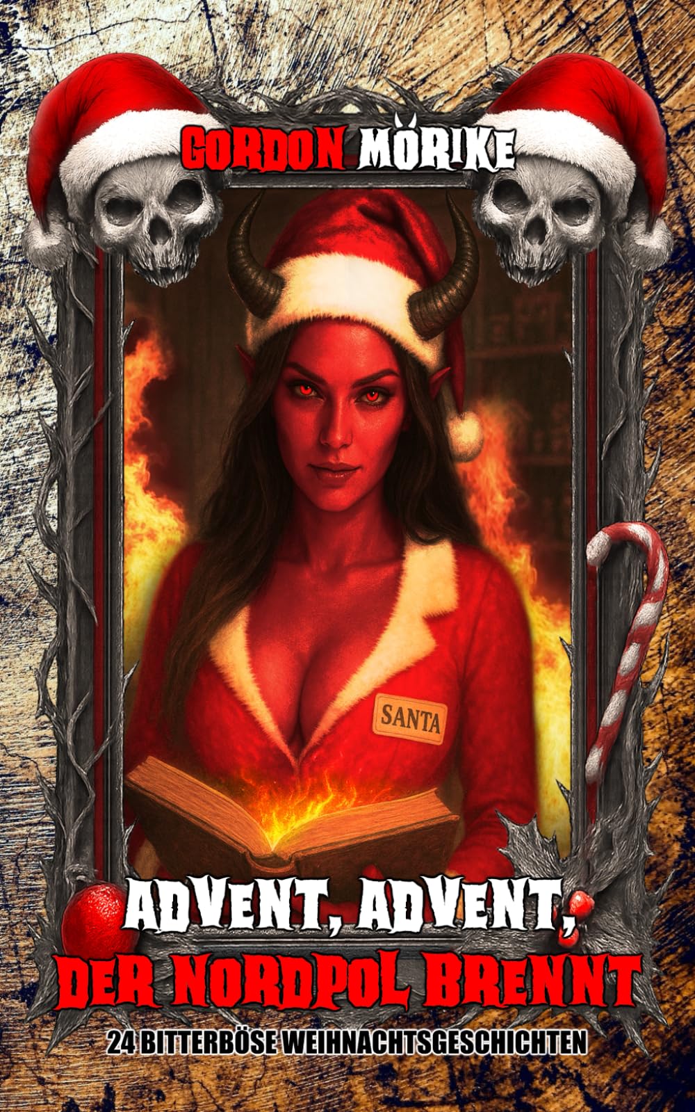 Advent, Advent, der Nordpol brennt: 24 bitterböse Kurzgeschichten für die Adventszeit Dragons & Creatures
