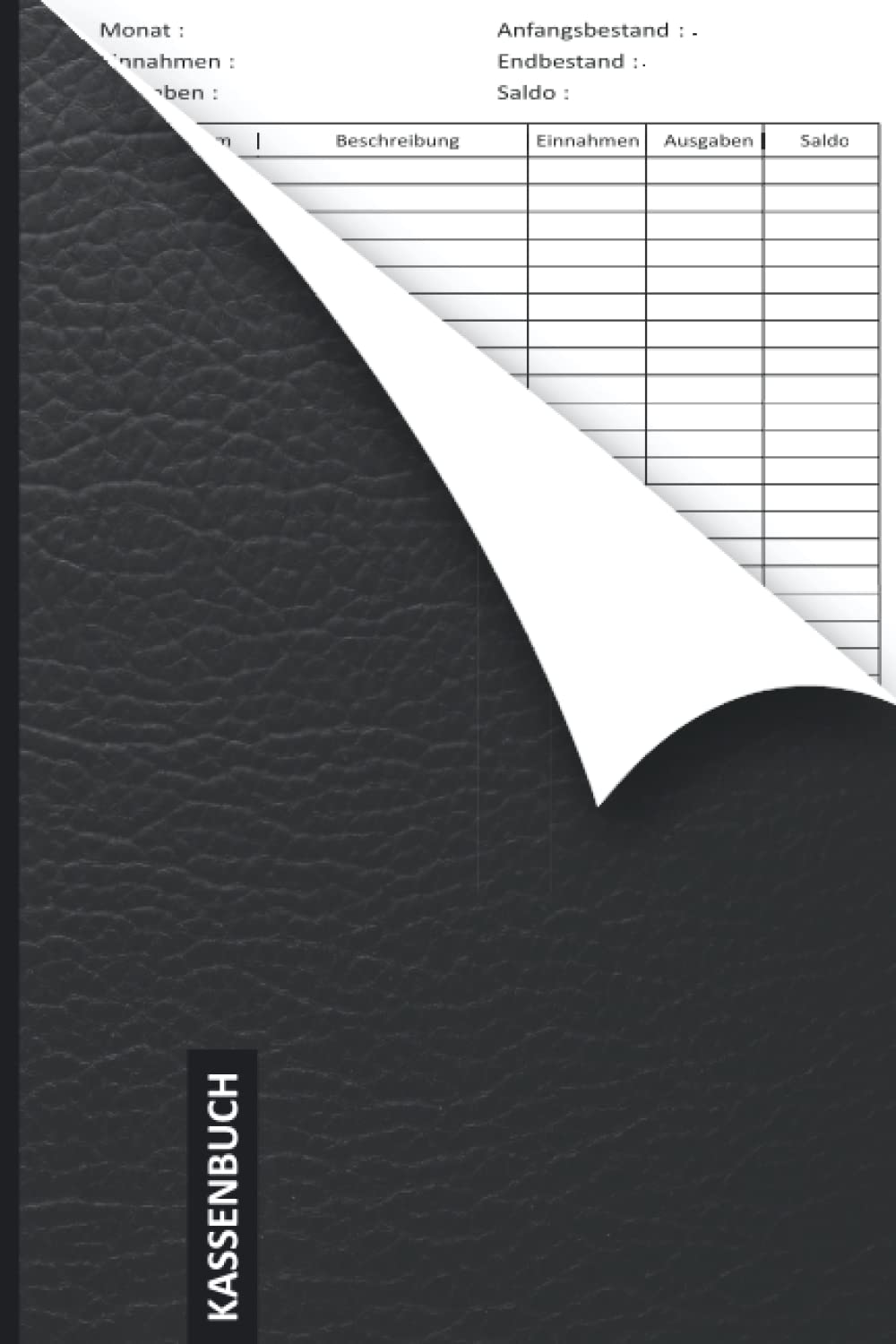 Kassenbuch: für Vereine, Selbstständige, Gastronomen und als Haushaltsbuch für über 3400 Einträge auf 120 Seiten | A5 Business, Finance & Career