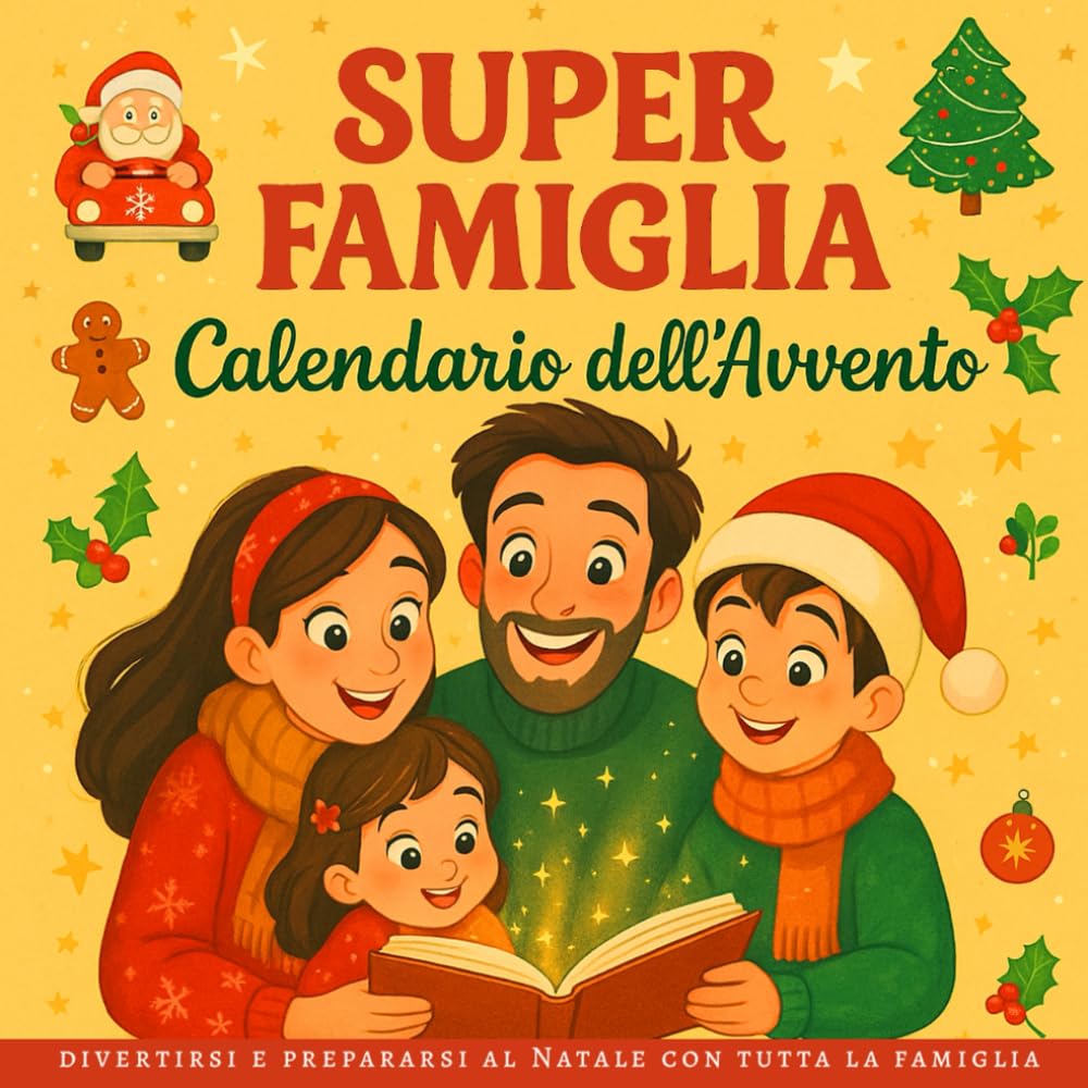 Calendario dell’Avvento per famiglia: Libro attesa Natale composto da 1 sfida al giorno | Per divertirsi e prepararsi al Natale con tutta la famiglia book
