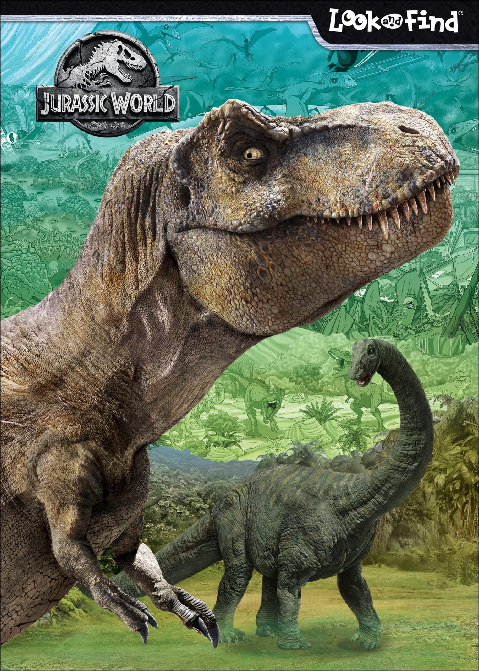 Jurassic World: Look and Find (Look and Find Series #2) Novels & Short Stories