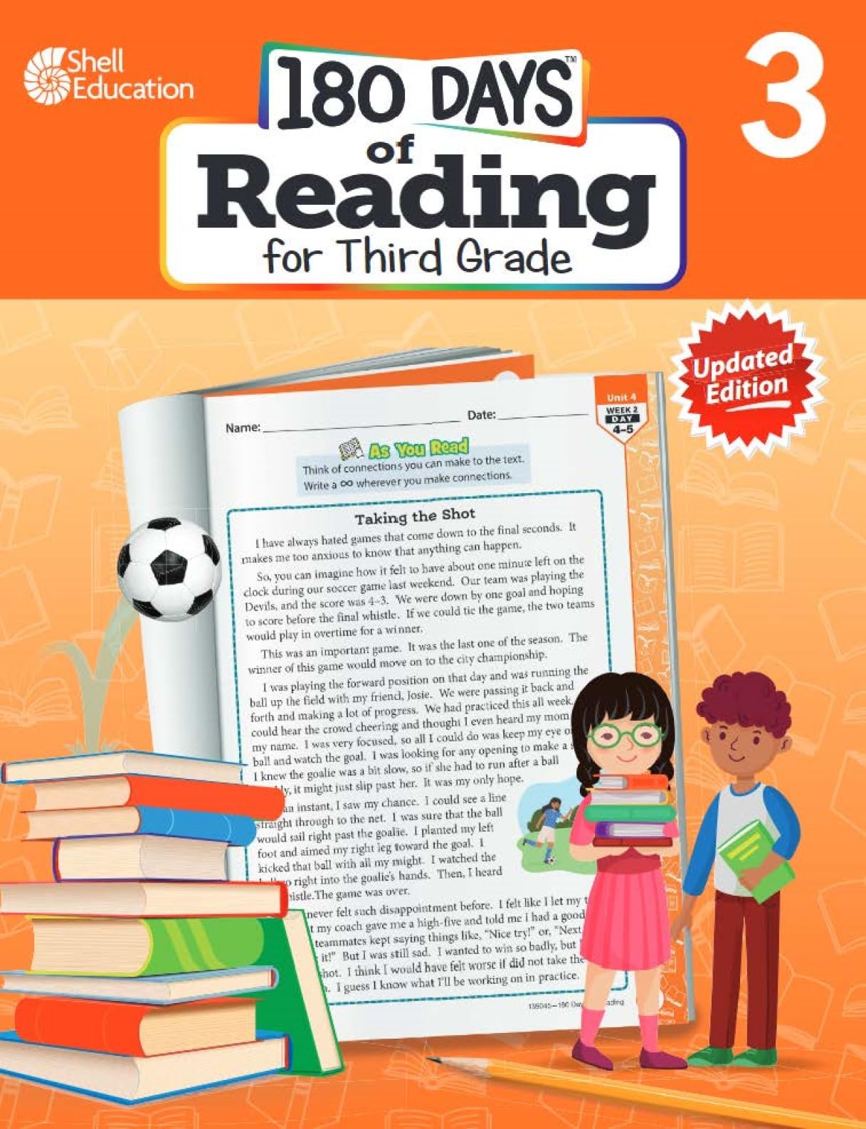 180 Days(tm) Reading for Third Grade, 2nd Edition Learning & Reference
