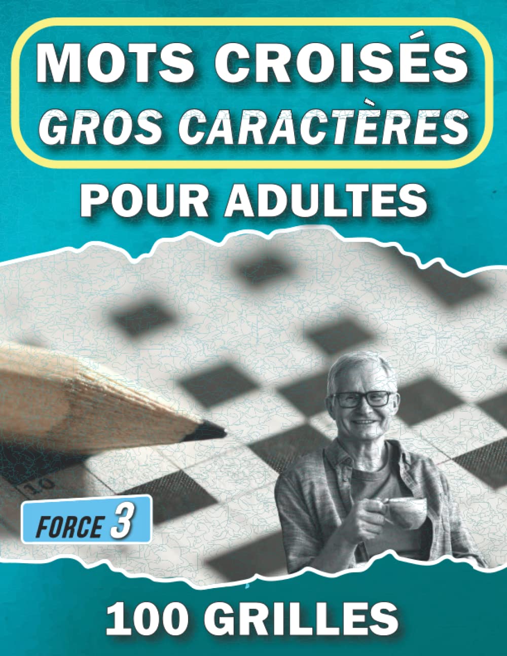 Mots Croisés Gros Caractères Pour Adultes: Livre Mots Croises Avec Solutions | 100 Grilles Pour Soulager Le Stress et Améliore La Mémoire | Idée cadeau Pour personnes âgées noël, Anniversaire Computer Science