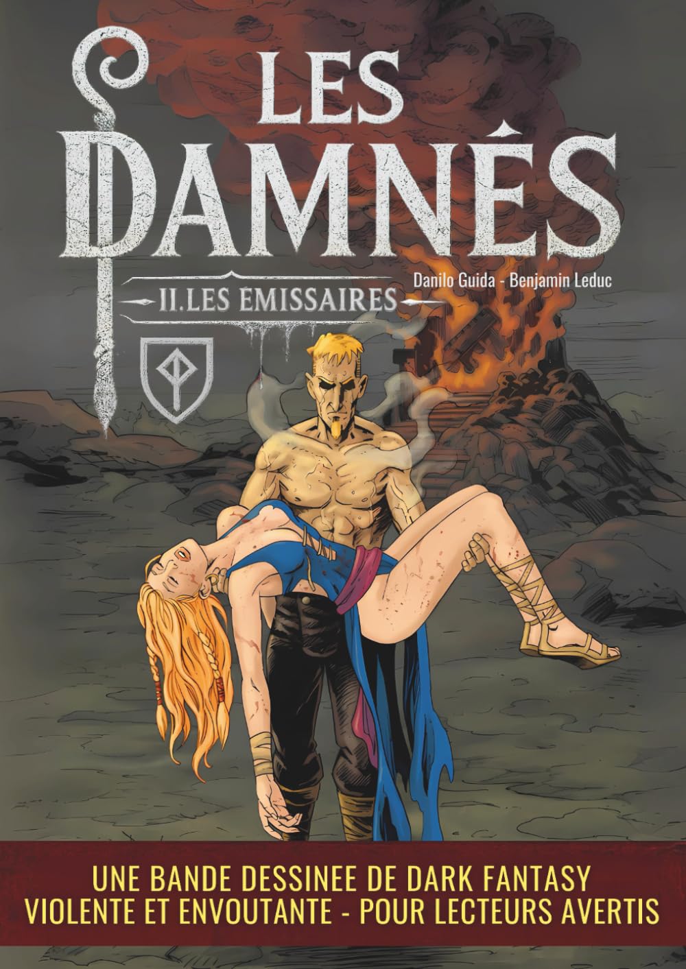 Les Damnés - Les émissaires: BD d'Héroic Fantasy Médieval fantastique pour adolescent et adulte Manga
