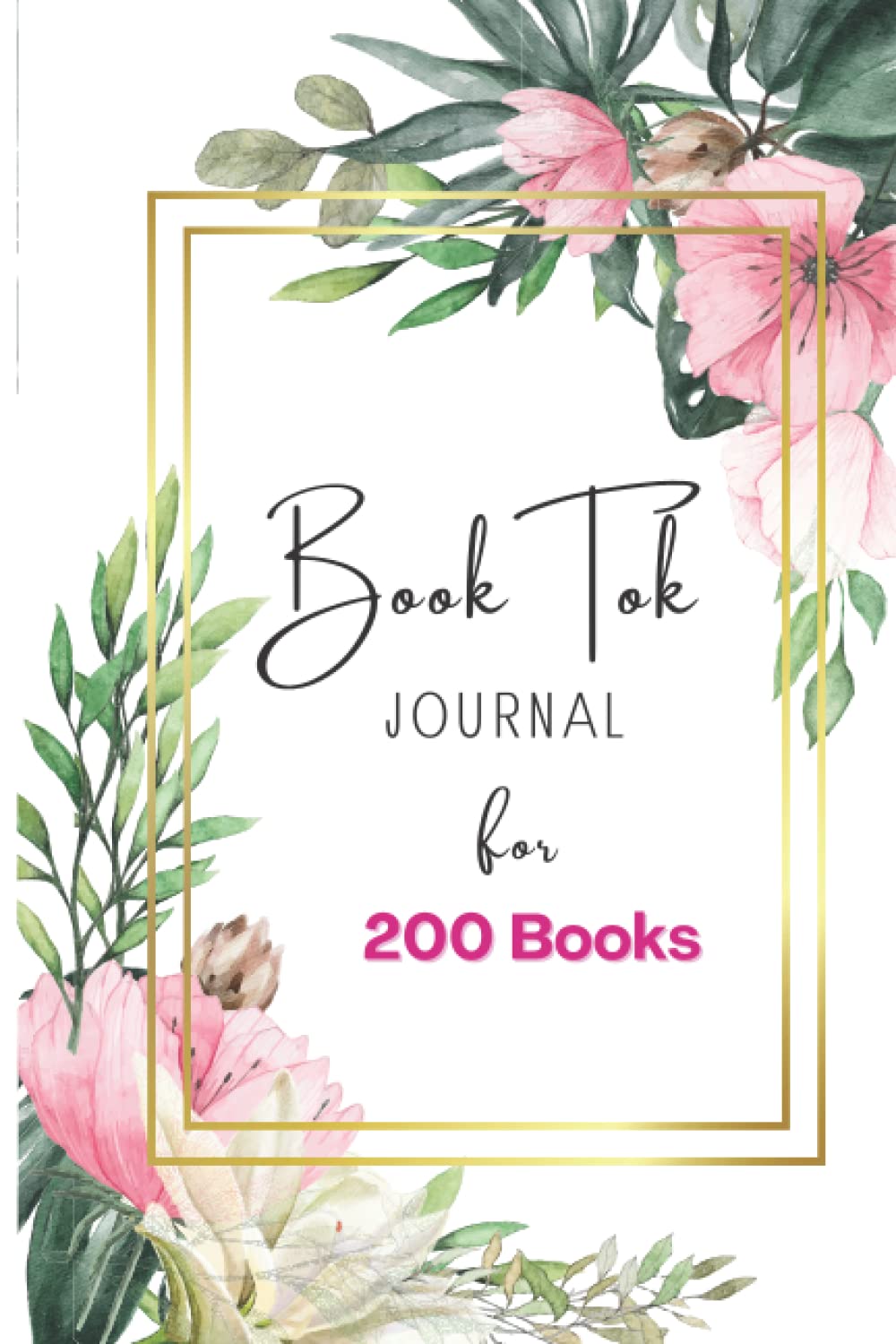 BookTok Journal for 200 Books: Track All Your Reads in Compact Size Social Sciences