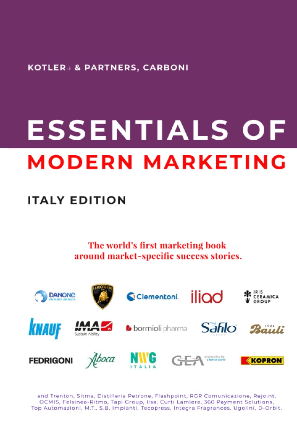 Essentials Of Modern Marketing: Italy Edition Business, Finance & Career